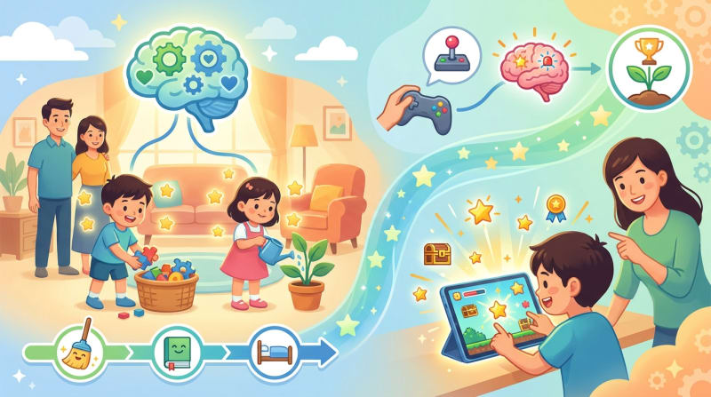 Bí Mật Dopamine: Vì Sao Trẻ Lười Việc Nhà Nhưng Thích Chơi Game?