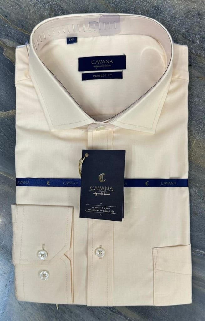 Cavanna Men's Dress Shirt – Timeless Elegance & Comfort