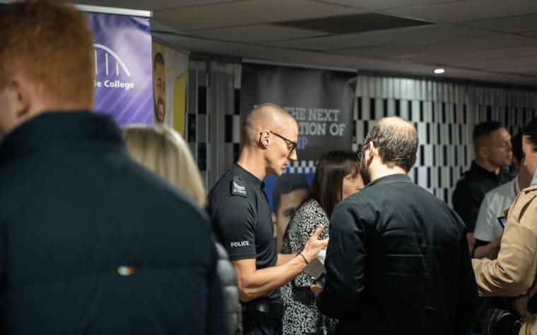 Meeting employers at a UK Careers Fair