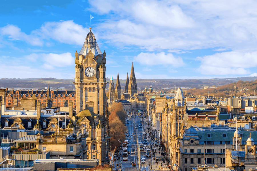 Living And Working In Edinburgh