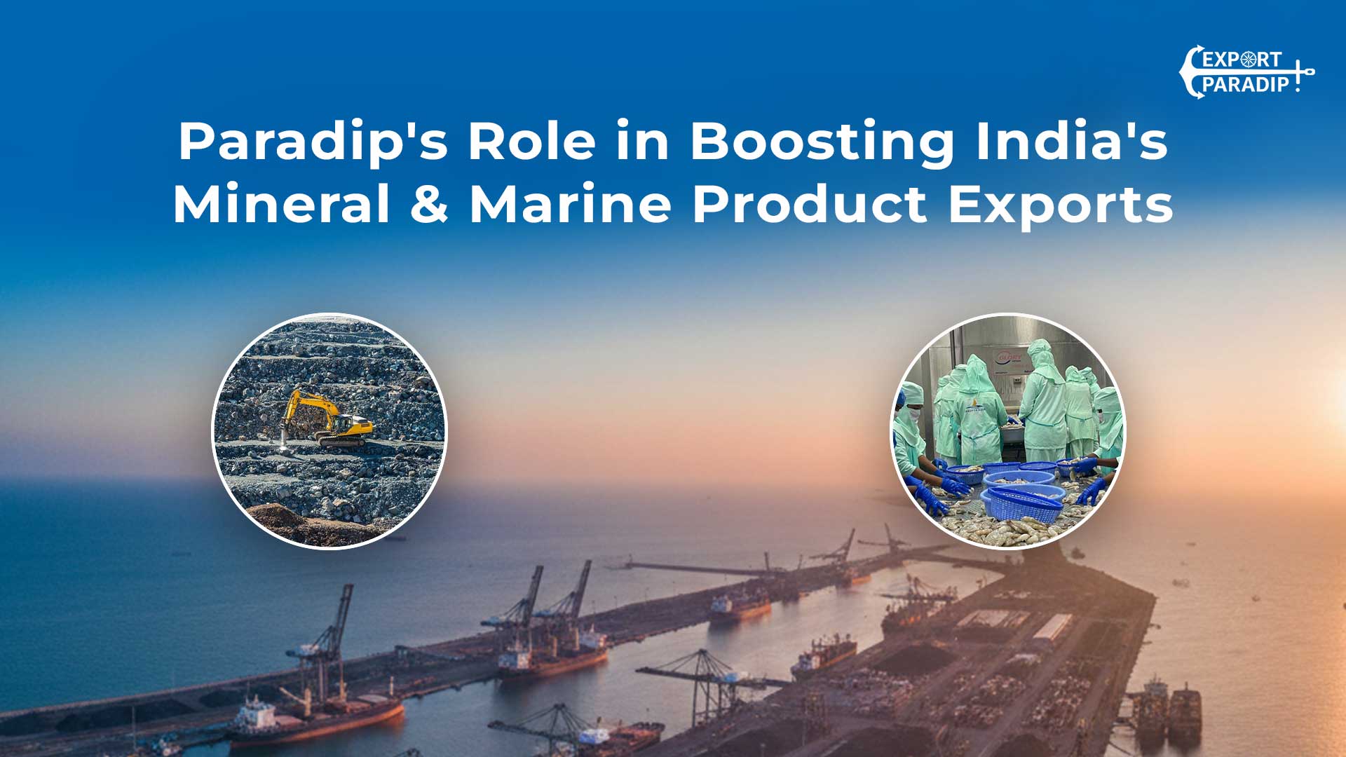 Paradip's Role in Boosting India's Mineral & Marine Product Exports
