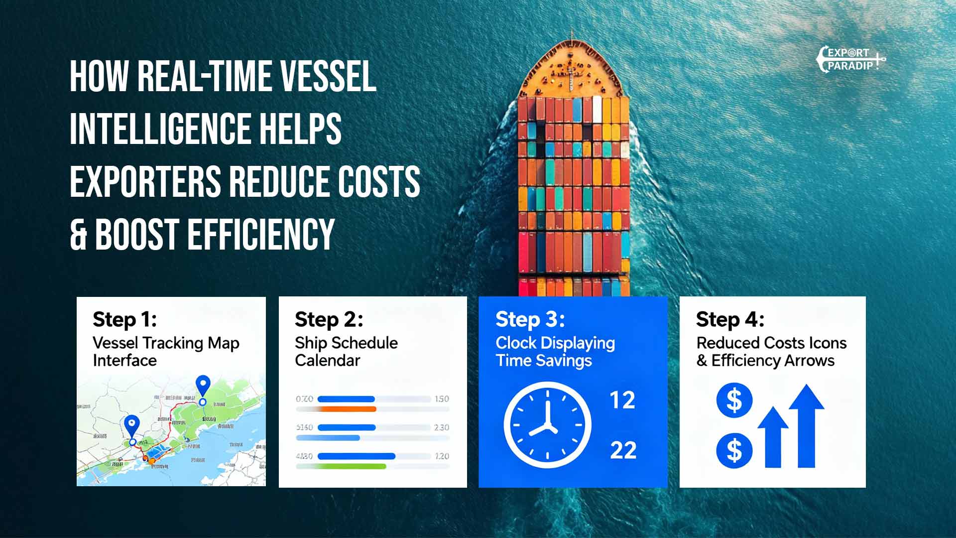 How Real-Time Vessel Intelligence Helps Exporters Reduce Costs & Boost Efficiency