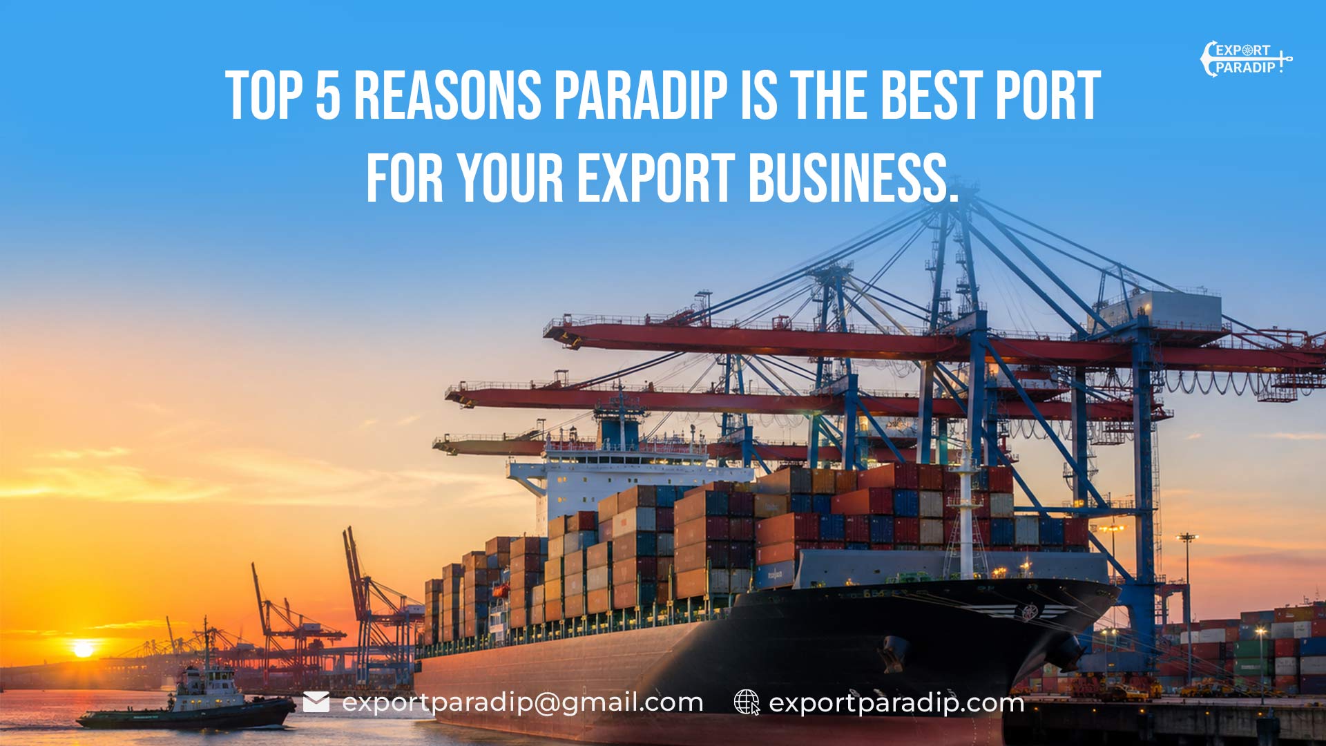 Top 5 Reasons Paradip is the Best Port for Your Export Business
