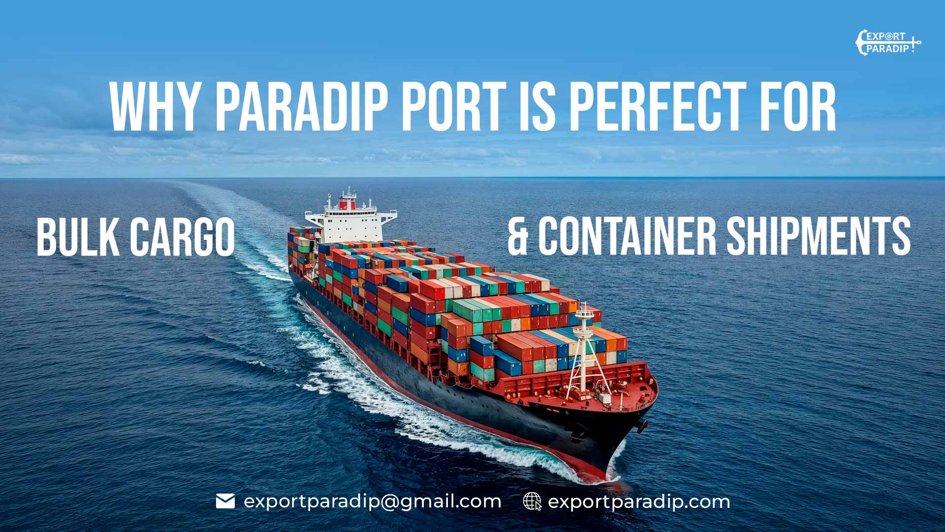 Why Paradip Port is Perfect for Bulk Cargo & Container Shipments