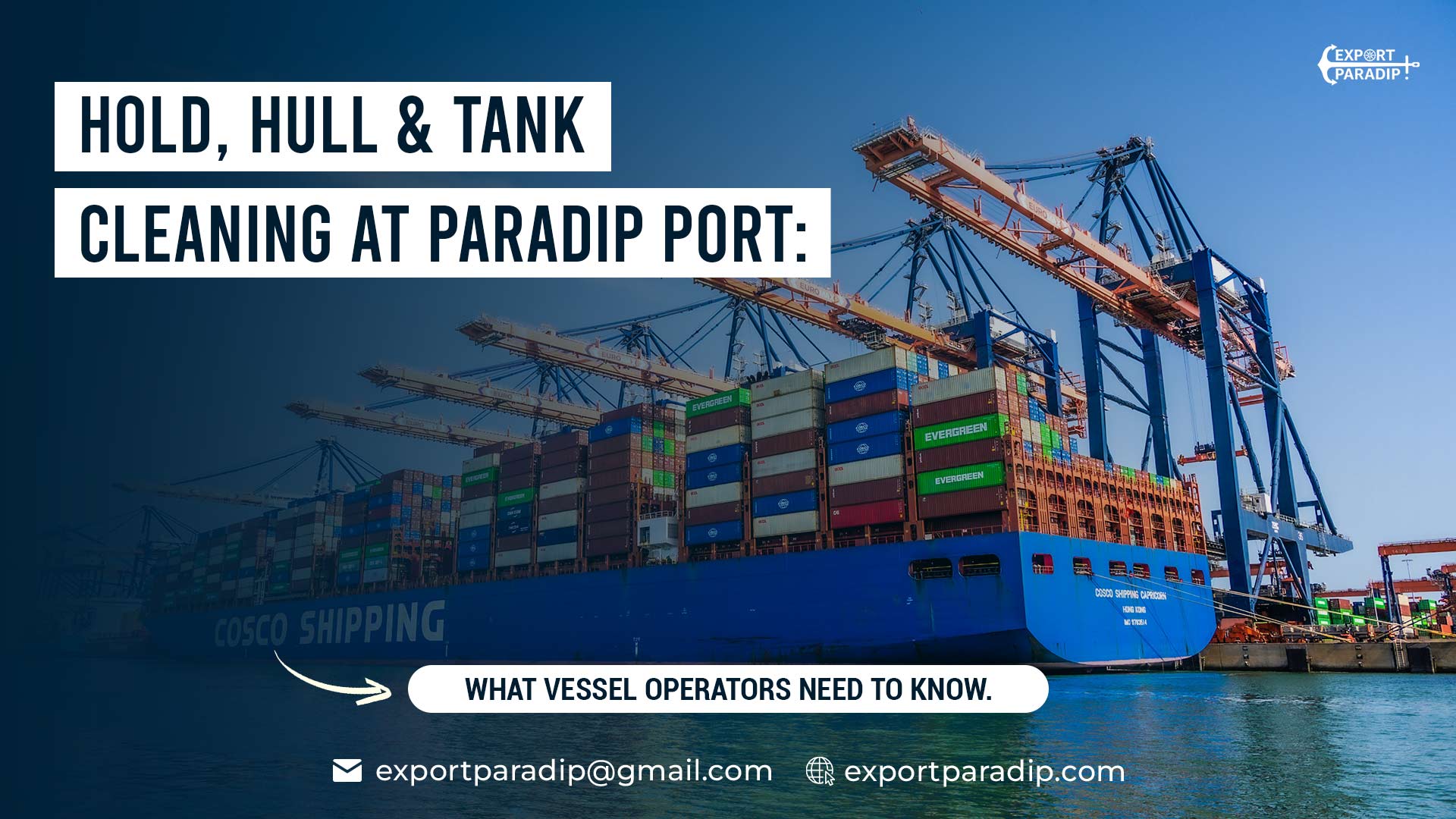 Hold, Hull & Tank Cleaning at Paradip Port: What Vessel Operators Need to Know