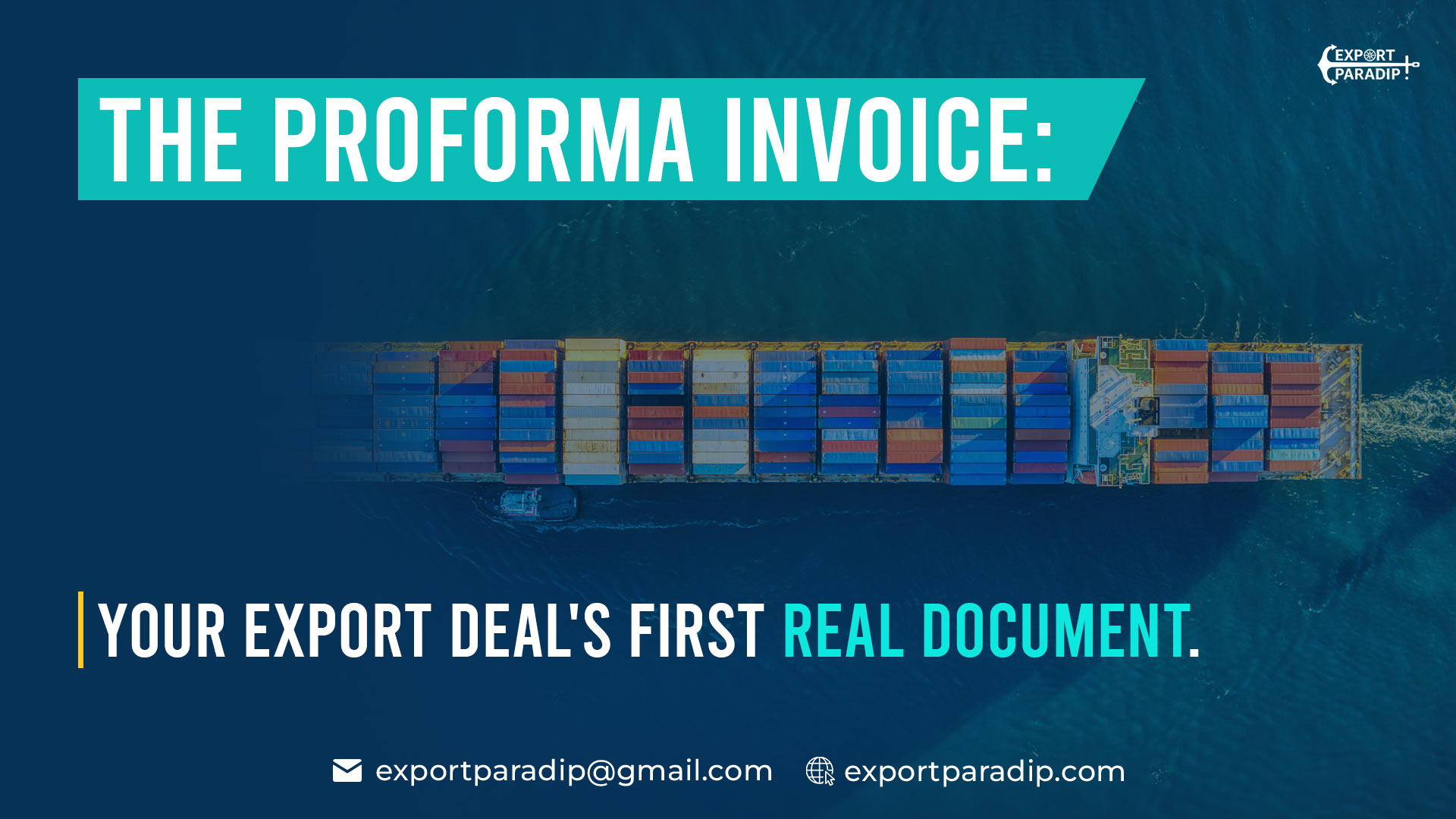 The Proforma Invoice: Your Export Deal's First Real Document