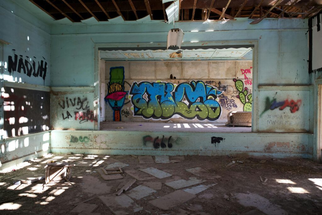 Abandoned bunkers