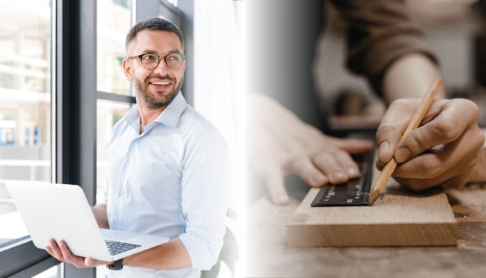 Office job or hands-on work: which suits you better? - Vergelijkbare activiteit in Carrière
