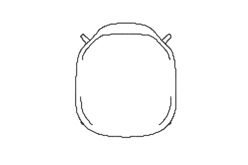 Dowload free Eames Plastic Chair DSW designed by Carles & Ray Eames plan autocad block. Autocad block make by Be Interior Designer for block free download