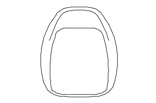 Dowload free Plastic Side Chair DSW designed by Carles & Ray Eames plan autocad block. Autocad block make by Be Interior Designer for block free download