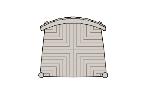 Dowload free Chair made of wicker and wood from CASACONSTANTE plan autocad block. Autocad block make by Be Interior Designer for block free download