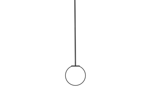 Dowload free Ball pendant lighting elevation autocad block. Autocad block make by Be Interior Designer for block free download