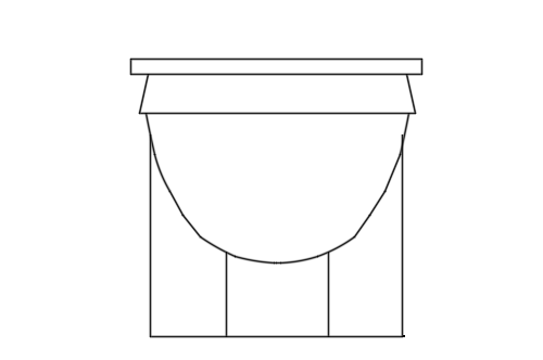 Dowload free Classic bidet elevation autocad block. Autocad block make by Be Interior Designer for block free download