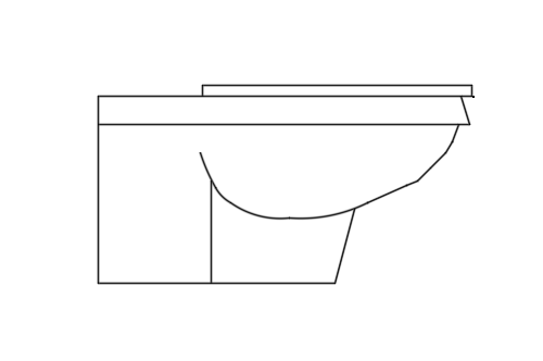 Dowload free Classic bidet side view autocad block. Autocad block make by Be Interior Designer for block free download