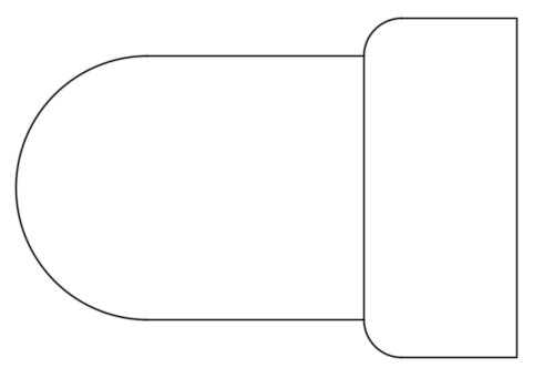 Dowload free Simple silhouette wc plan autocad block. Autocad block make by Be Interior Designer for block free download