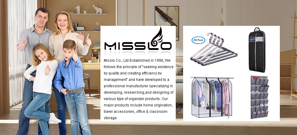 MISSLO 20 Pack Metal Hangers Heavy Duty Stainless Steel Hangers for Clothes  Closet Coat Clothing Suit Shirt, 16.4 Inch