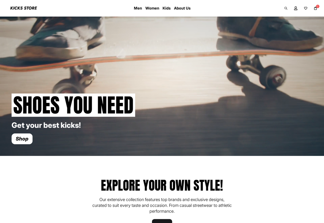 The Kicks Store