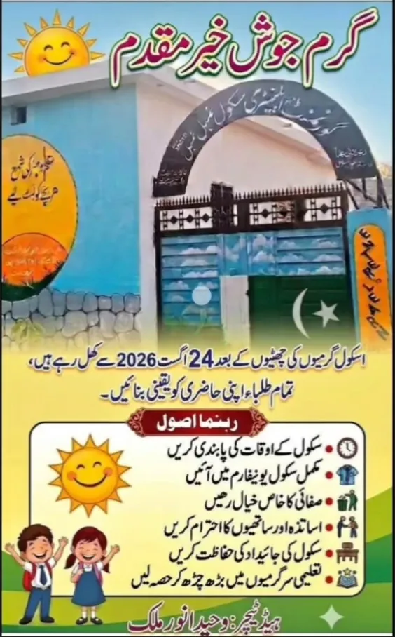 گورنمنٹ بوائز ایلیمنٹری سکول نمبل