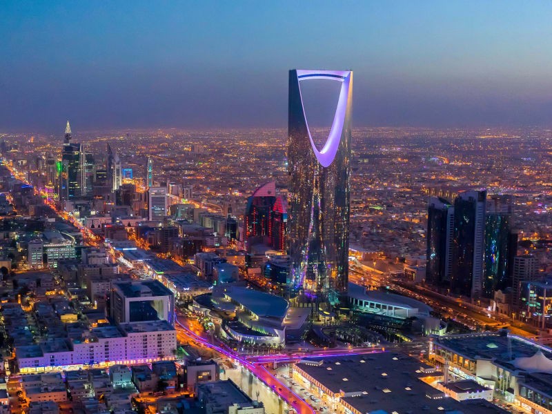 Riyadh cityscape - private staffing recruitment in Saudi Arabia