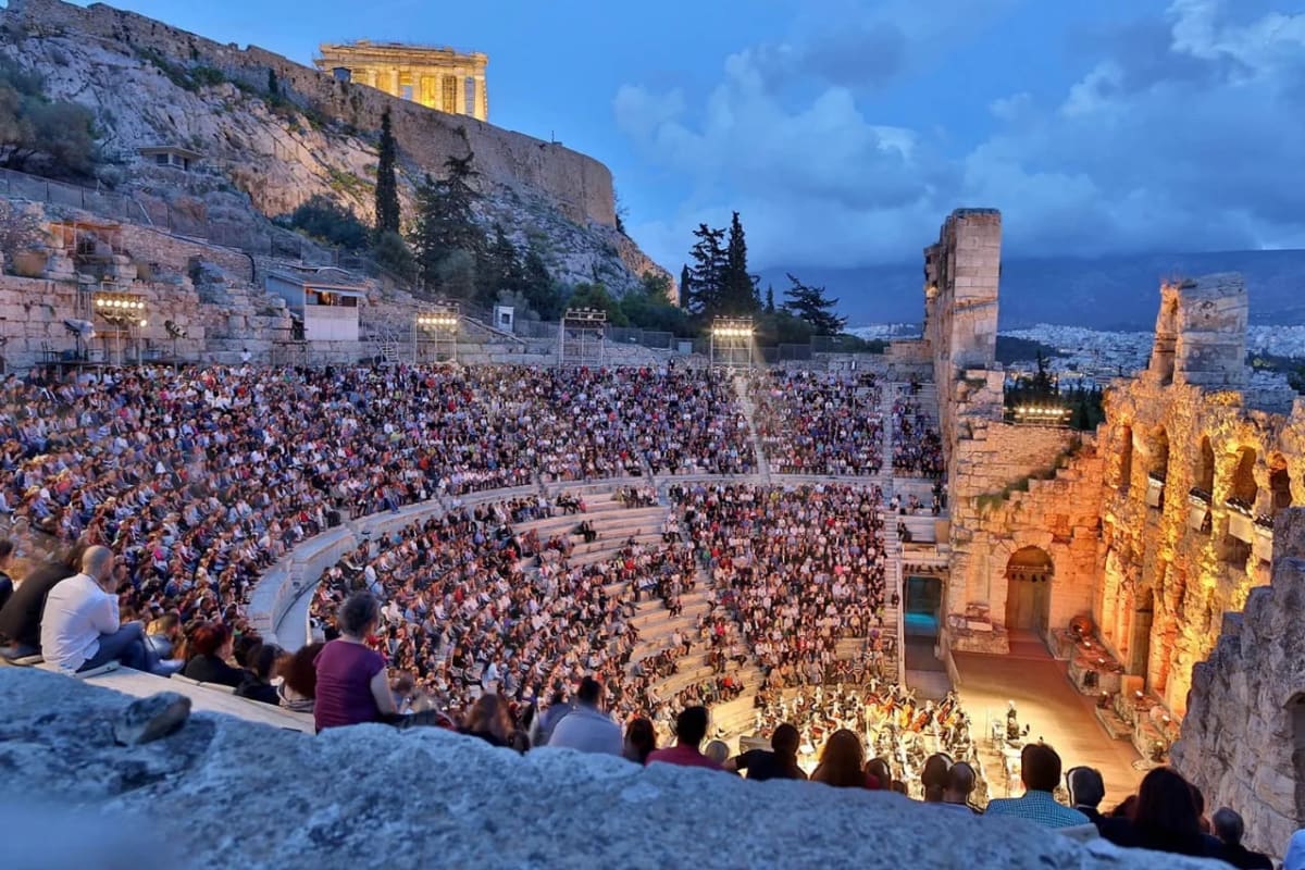 Private tour: Odeon of Herodes Atticus with local guide - Image 1