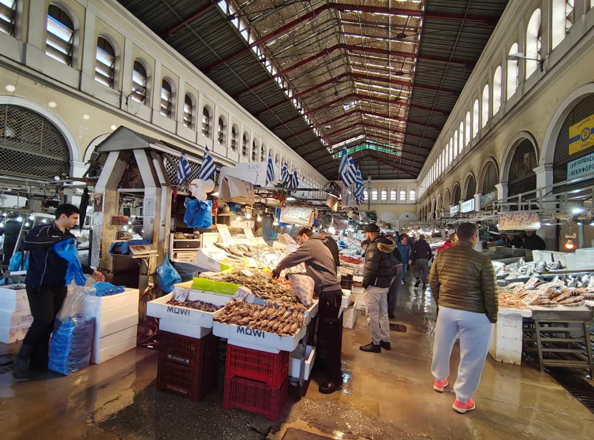 Private tour: Varvakios Central Municipal Market with local guide - Image 1