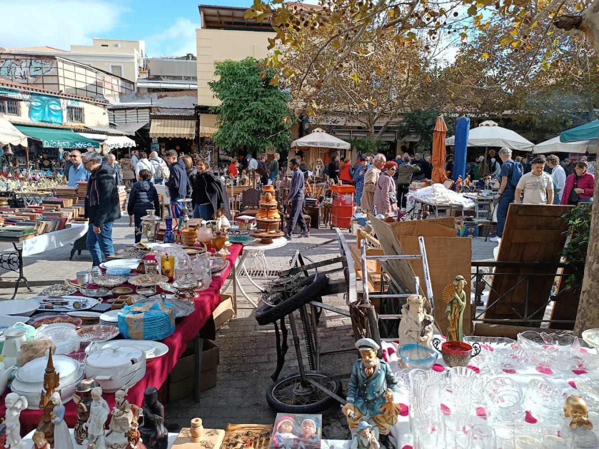 Private tour: Avissinias Square Antiques Market with local guide - Image 1