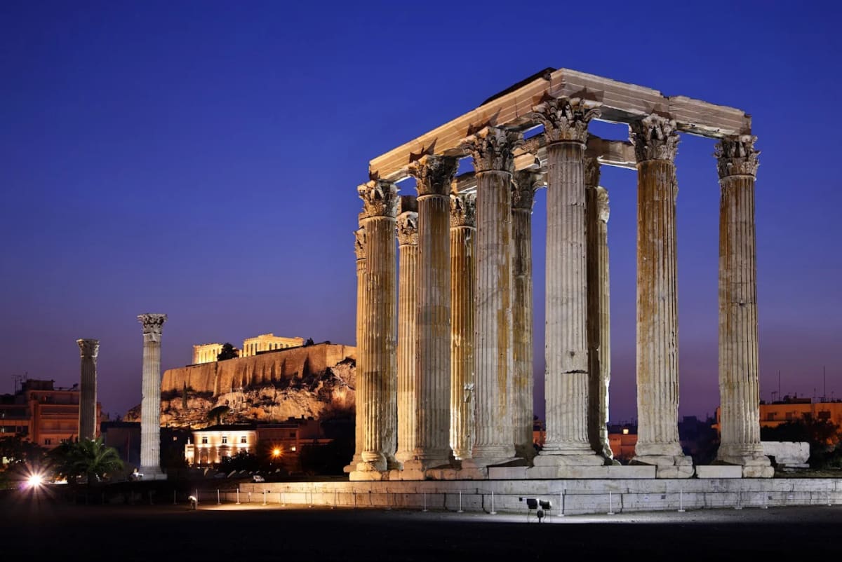 Private tour: Temple of Olympian Zeus with local guide - Image 1