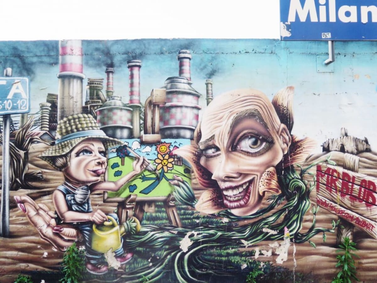 Private tour: Milan Street Art Tour (2 hours) with local guide