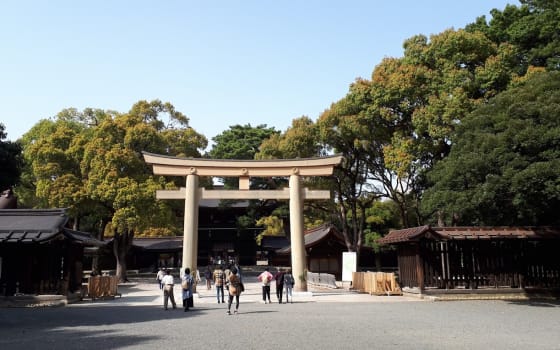 Meiji Jingu Shrine, Religious Site in Shibuya, Tokyo