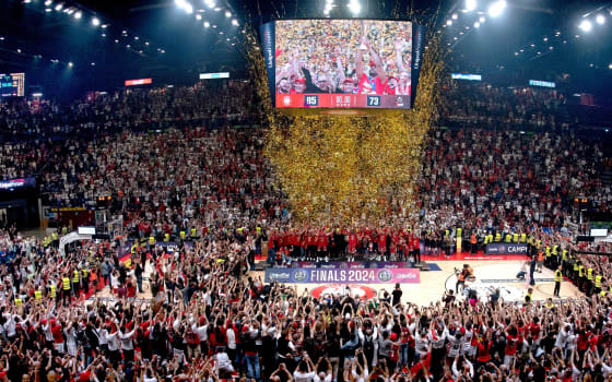 Olimpia Milano Basketball Game in Milan