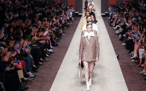 Milano Fashion Week in Milan