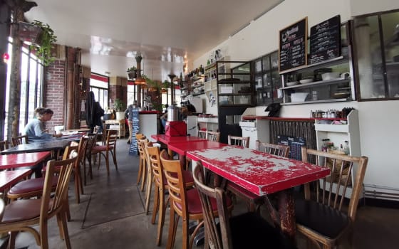 Les Bancs Publics, Bar in the 19th arrondissement, Paris