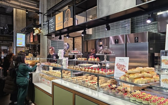 Mercato Centrale Milano, Food Market in Central Station, Milan