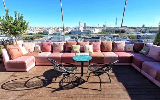 Casa Suecia Rooftop Bar in Centro, Madrid