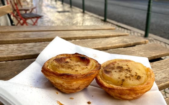 Vegan Nata, Café in Chiado, Lisbon