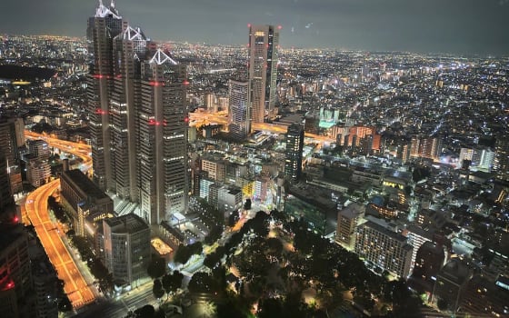Tokyo Metropolitan Government Building Observatory, Viewpoint in Shinjuku, Tokyo