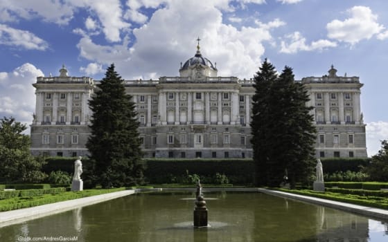 Sabatini Gardens, Park in Palacio, Madrid