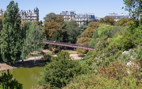 Parc des Buttes-Chaumont, Park in the 19th arrondissement, Paris