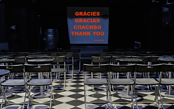 Cafè Teatre Llantiol in El Raval, Barcelona