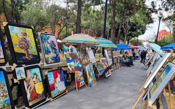 Bazar del Sábado, Market in San Ángel, Mexico City
