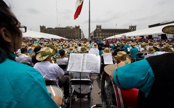 Feria de los Pueblos Indígenas in Centro Histórico, Mexico City