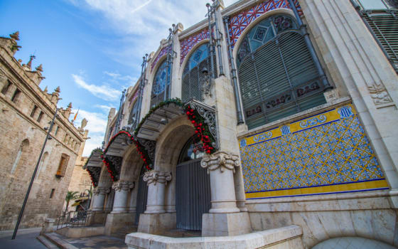 Mercat Central, Food Market in Ciutat Vella, Valencia