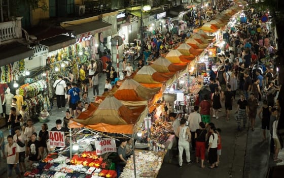 Hanoi Old Quarter Night Market in Old Quarter, Hanoi