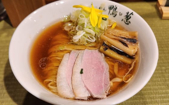 Ramen Kamo to Negi, Ramen Shop in Ueno, Tokyo