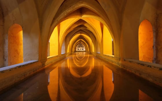 Royal Alcazar of Seville, Landmark in Santa Cruz, Seville