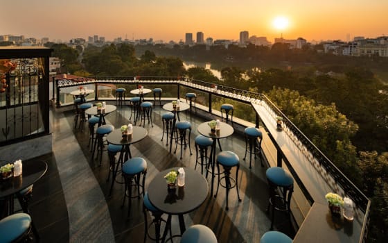 Terraco Sky Bar in Old Quarter, Hanoi