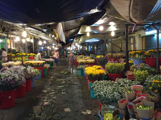 Ho Thi Ky Flower Market