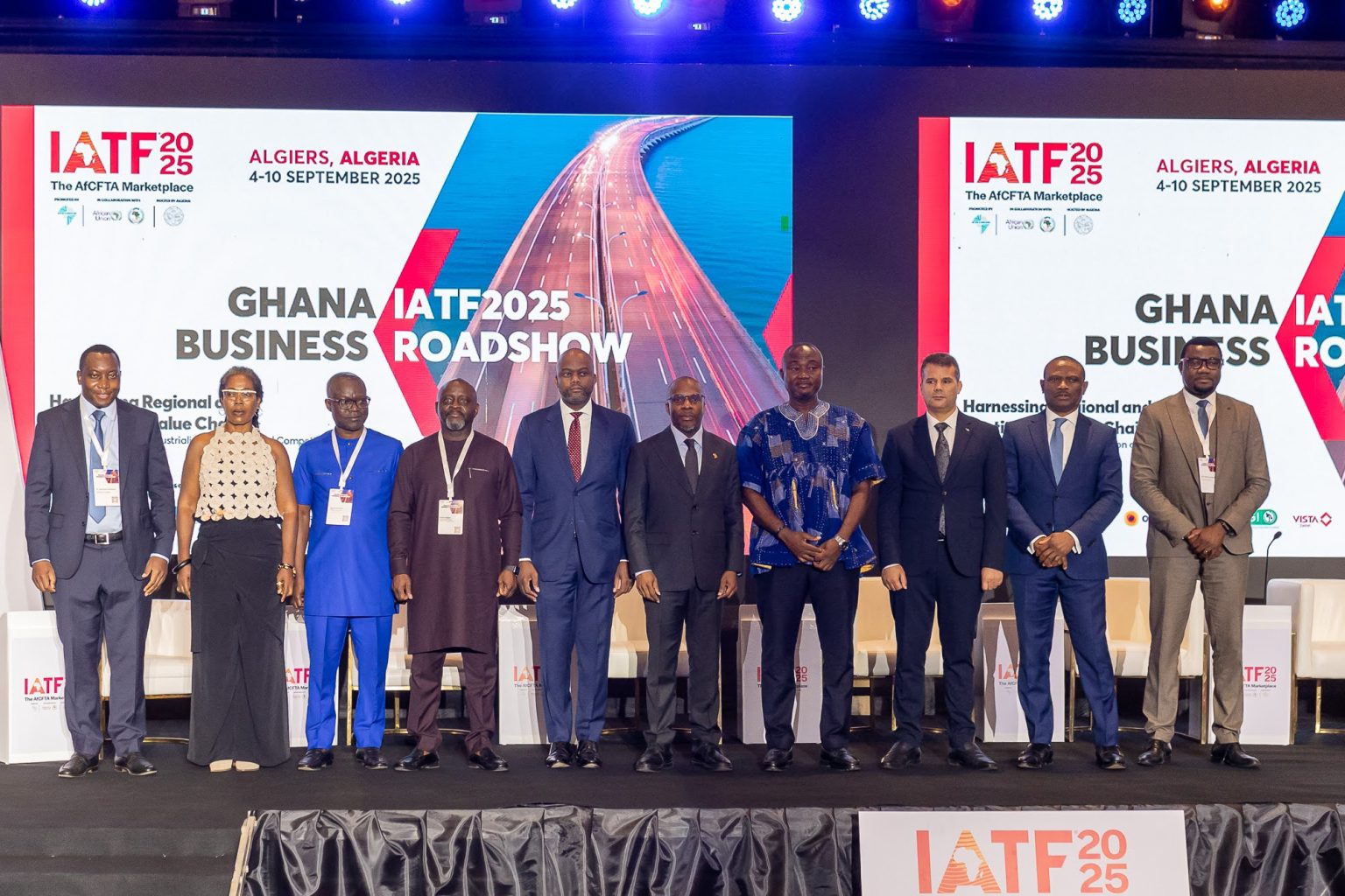Participants at the Ghana IATF 2025 Business Roadshow