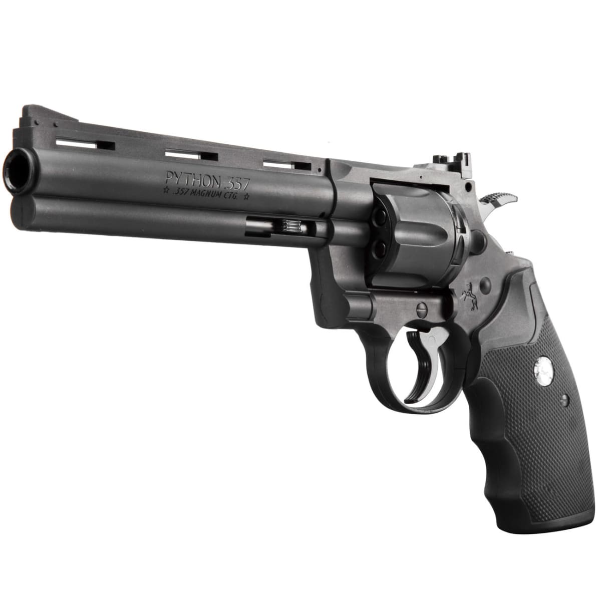 Revólver CO2 Umarex / Colt Python 6" 4.5mm Color Negro CO2