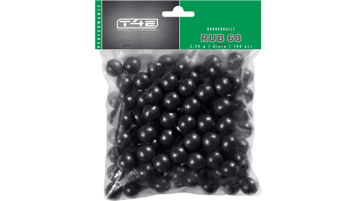Goma .68 Umarex T4E RUB 68 .68mm Color Negro